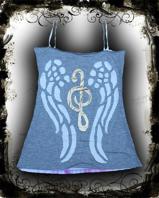Galaxy(cat) mustache music angel minidress