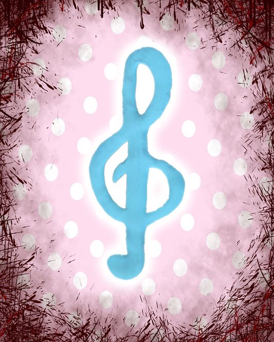 G glef 𝄞𝄞𝄞 hairclip